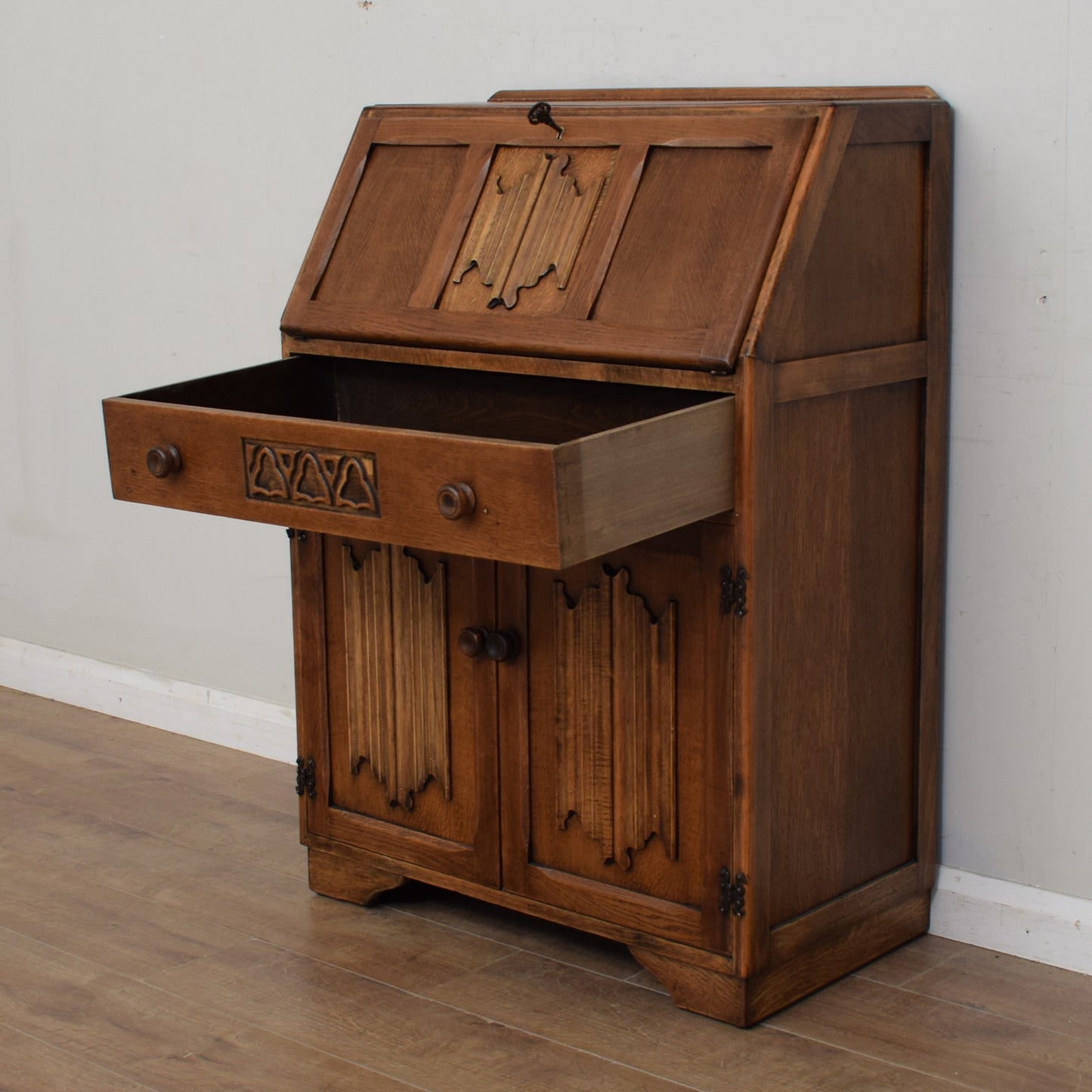 Restored Oak Bureau