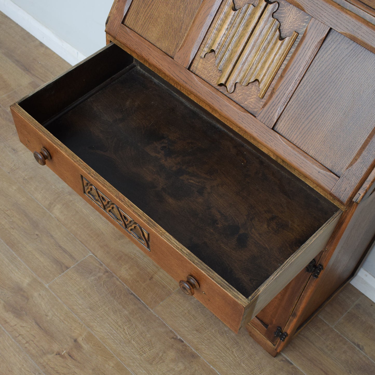 Restored Oak Bureau