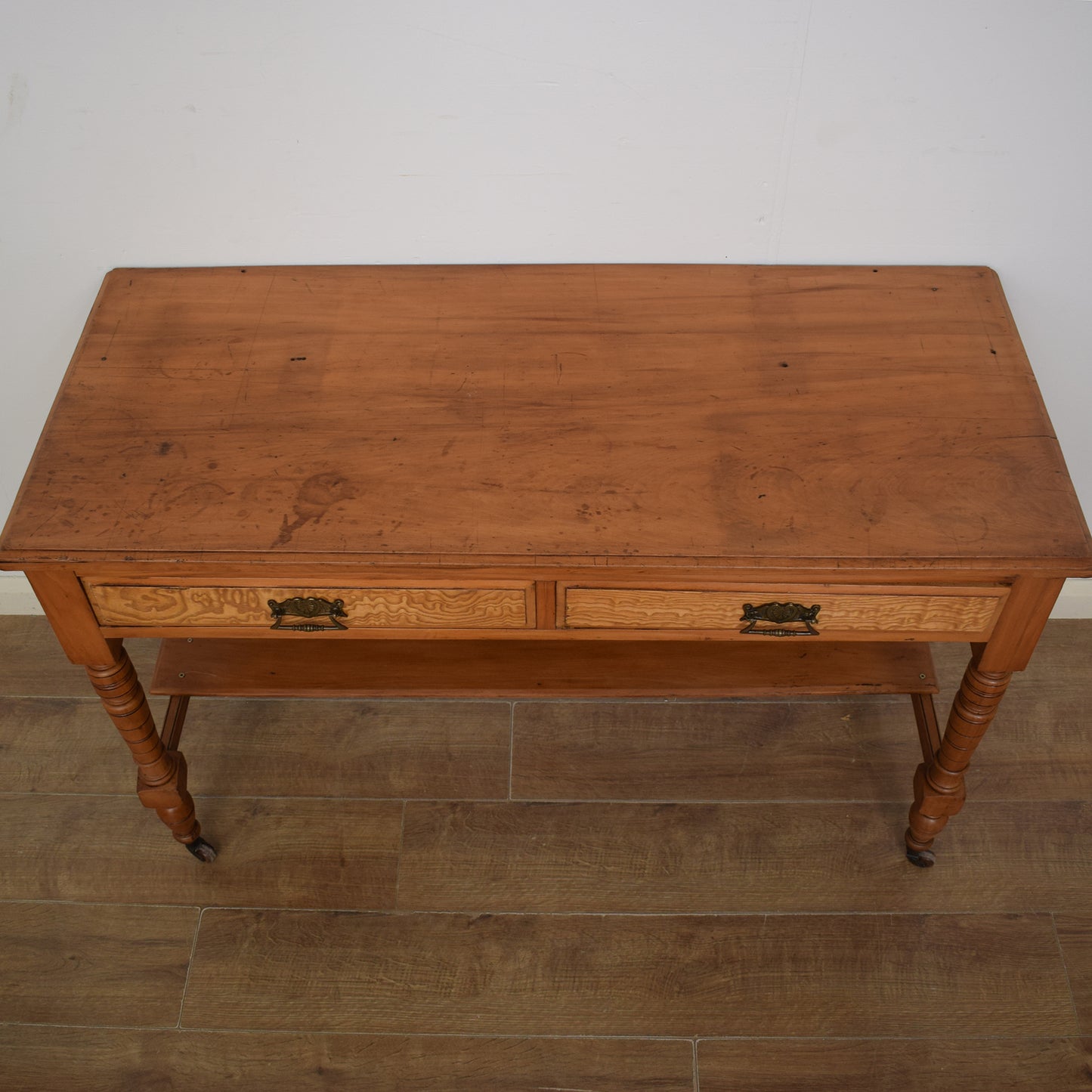 Restored Mahogany Console Table