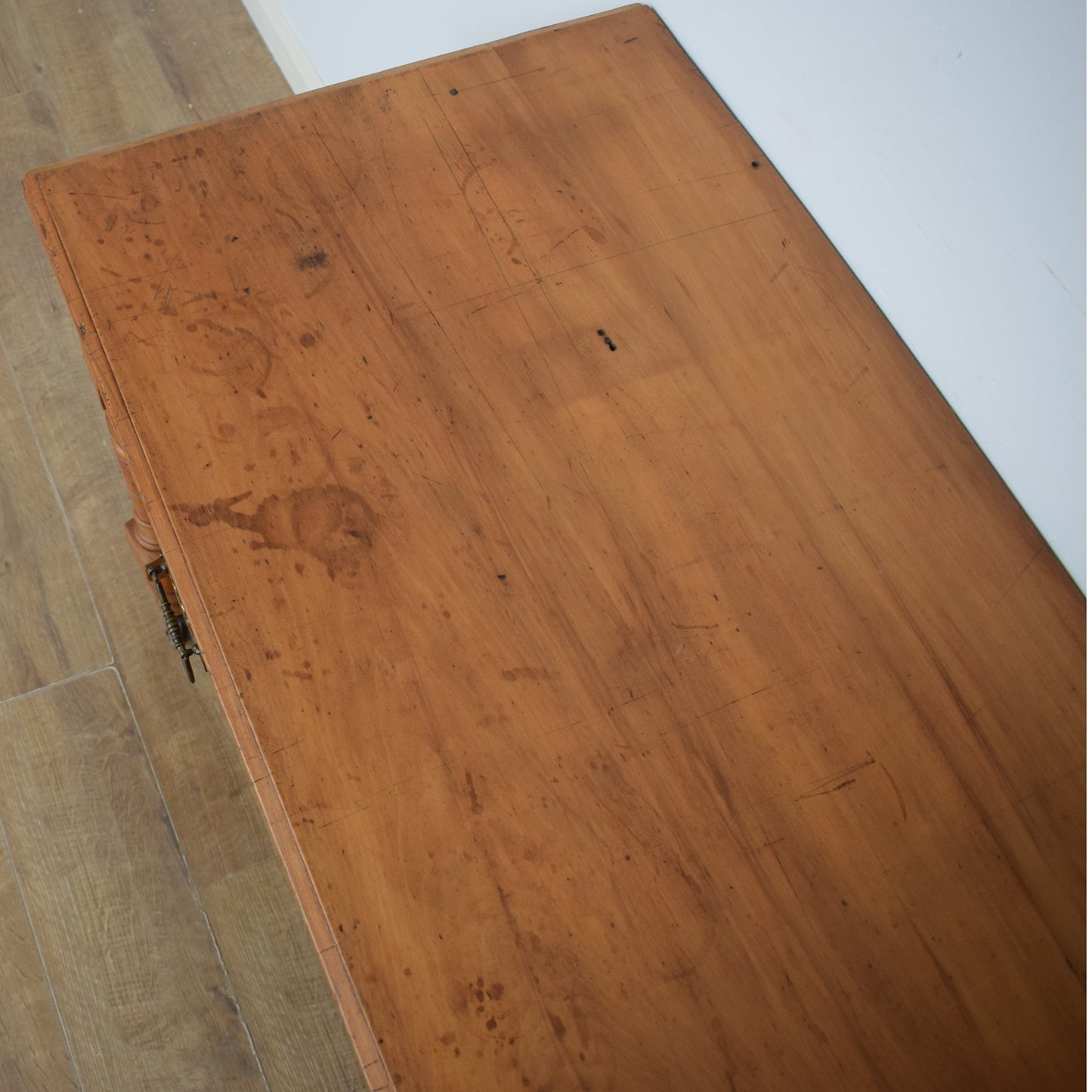 Restored Mahogany Console Table