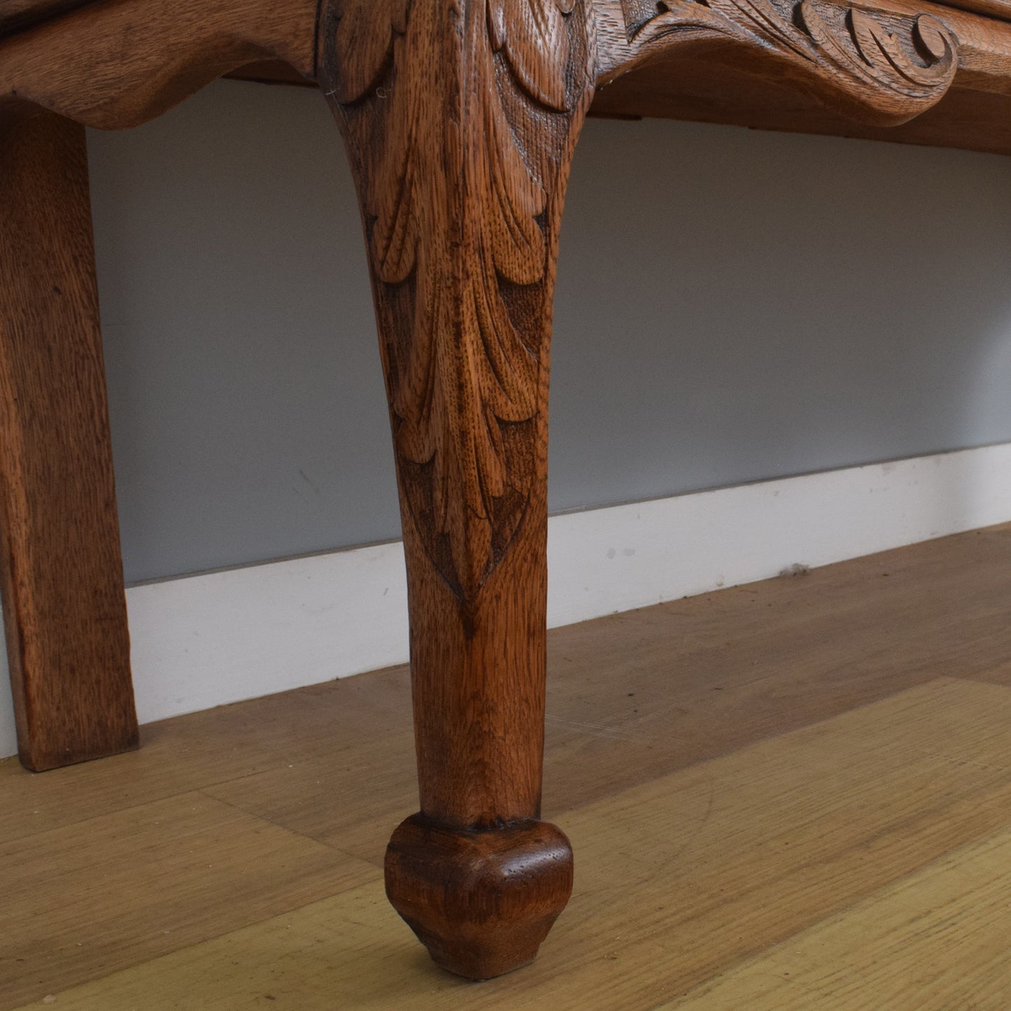 Carved Oak Green-Man Sideboard