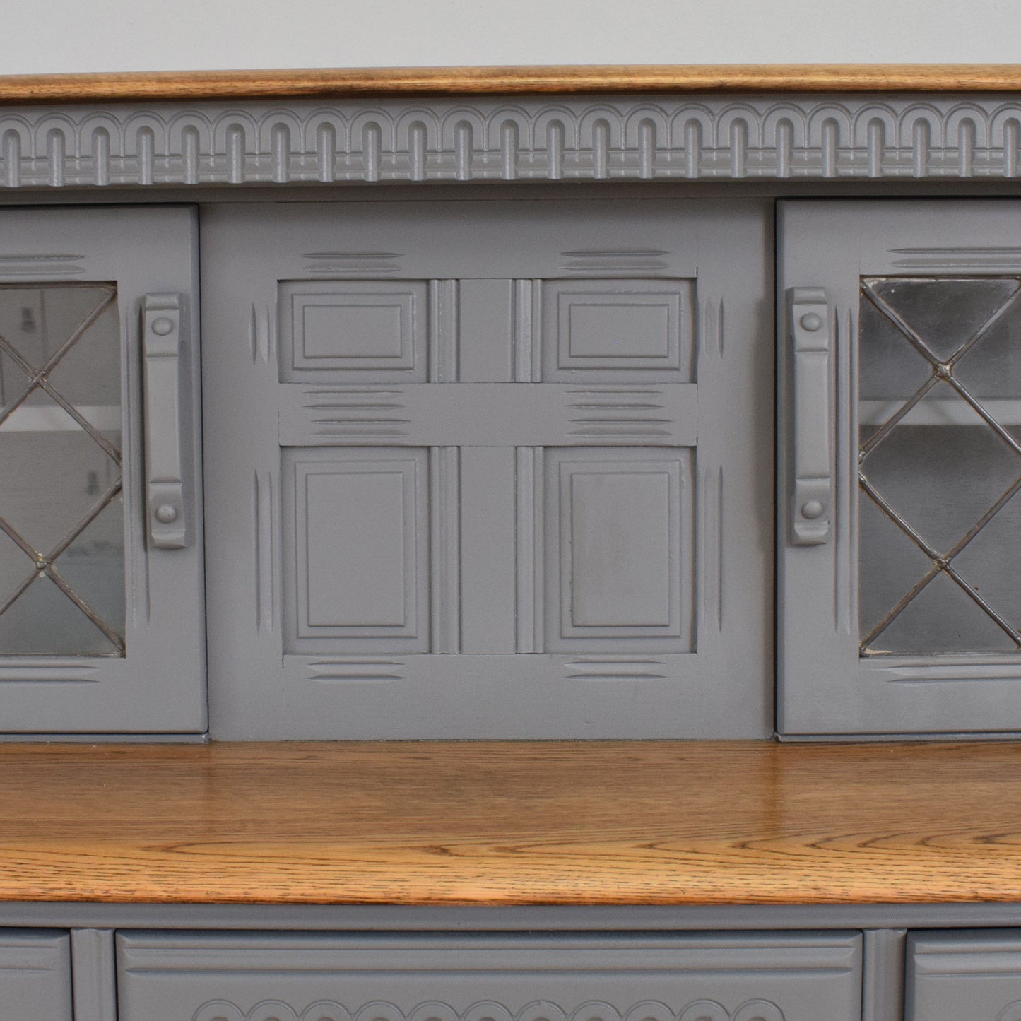 Painted Court Cabinet