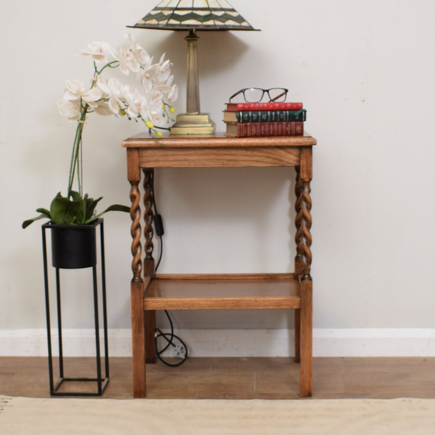 Vintage Barley Twist Side Table