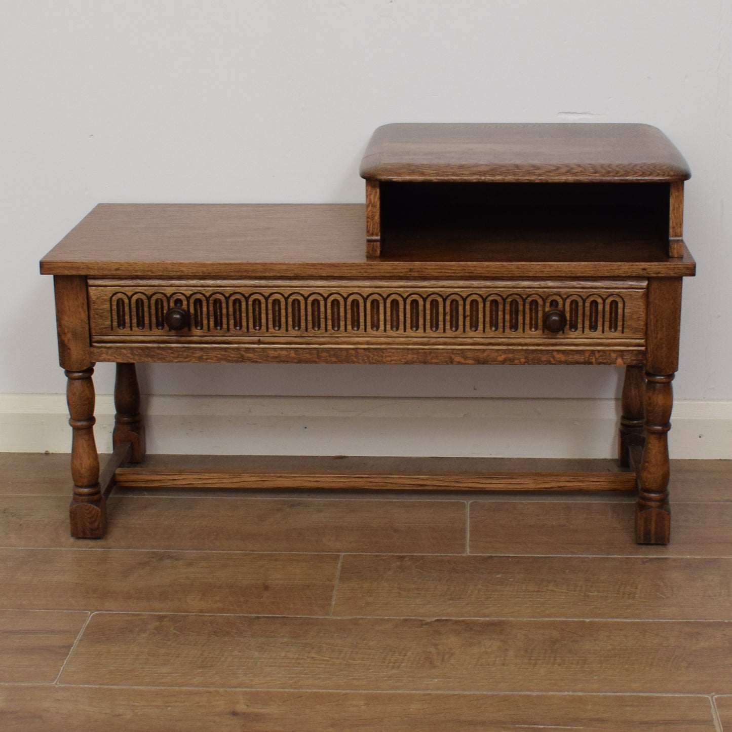 Restored Priory Telephone Seat