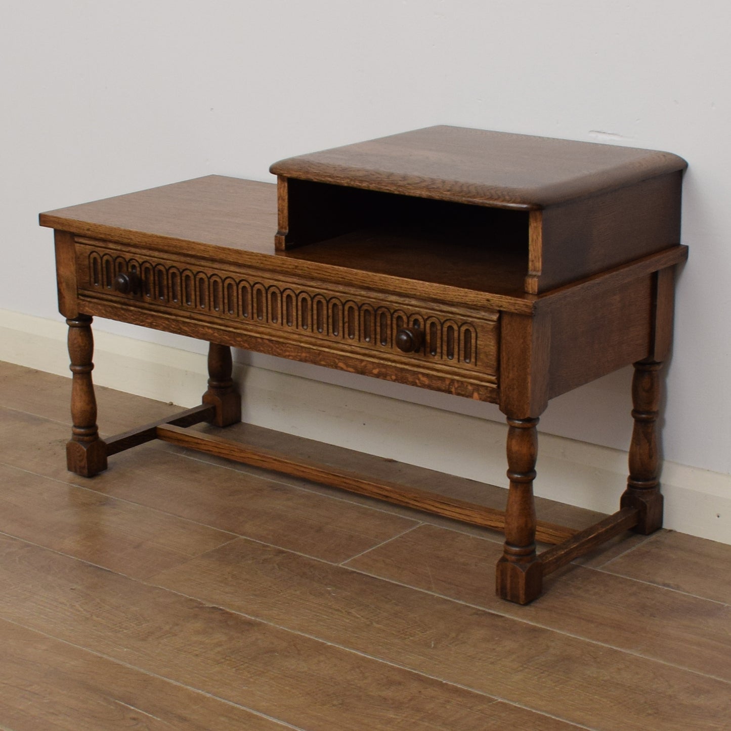 Restored Priory Telephone Seat