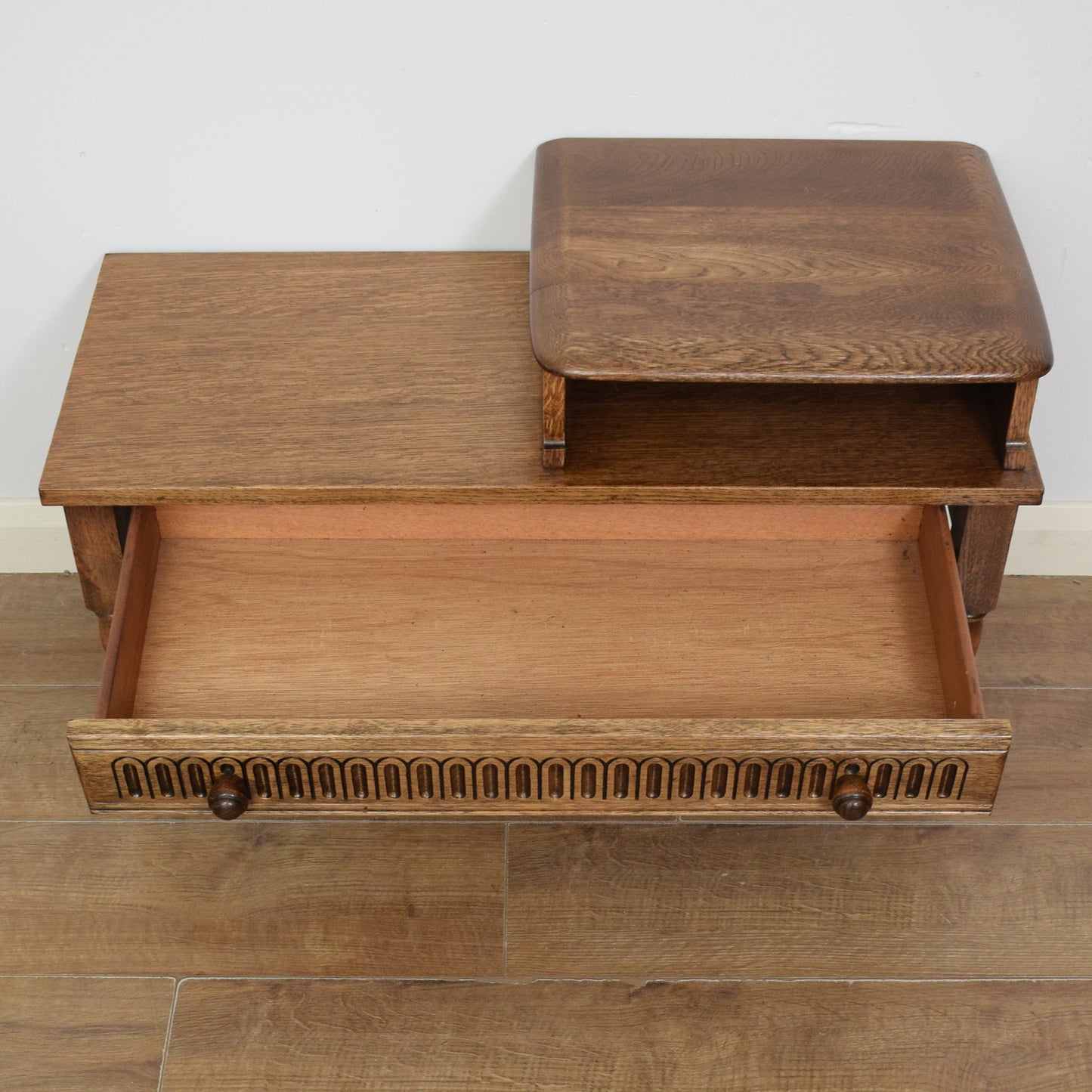 Restored Priory Telephone Seat