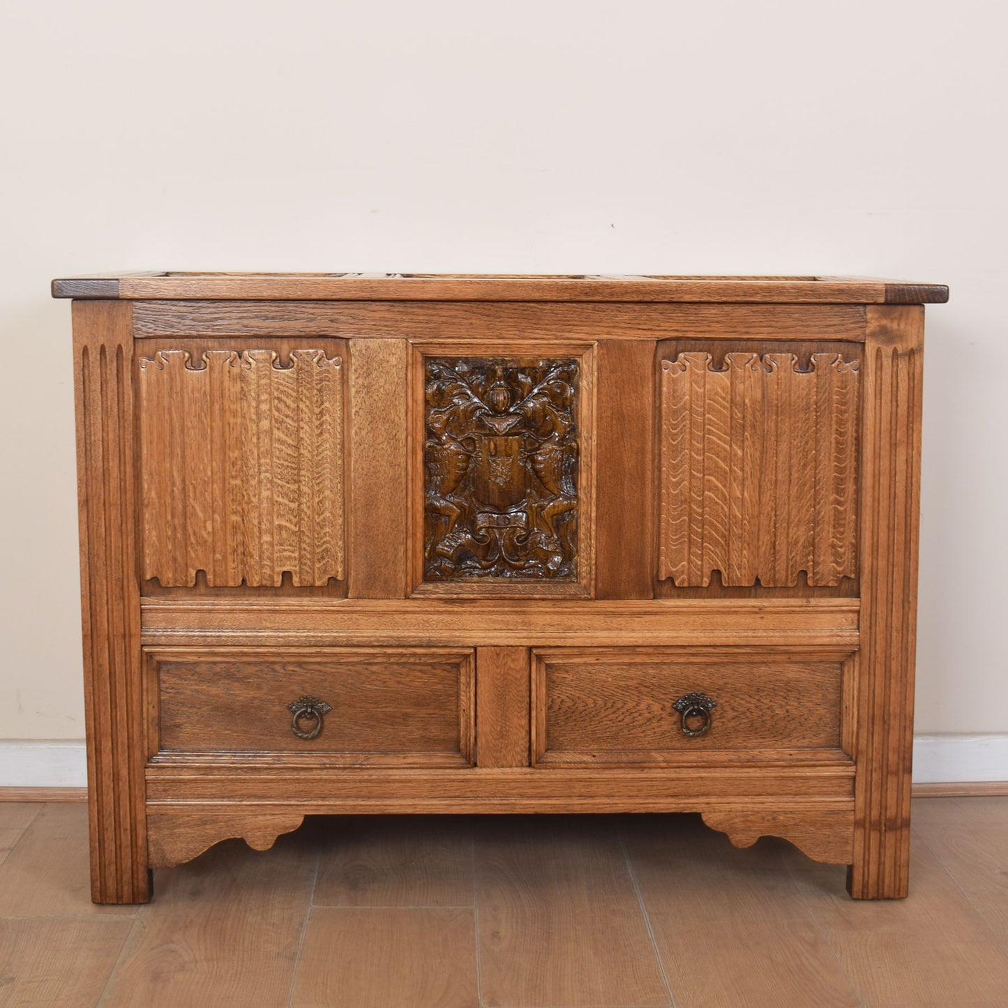 Light Oak Mule Chest