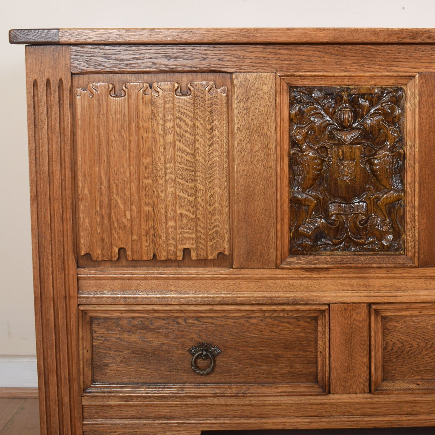 Light Oak Mule Chest