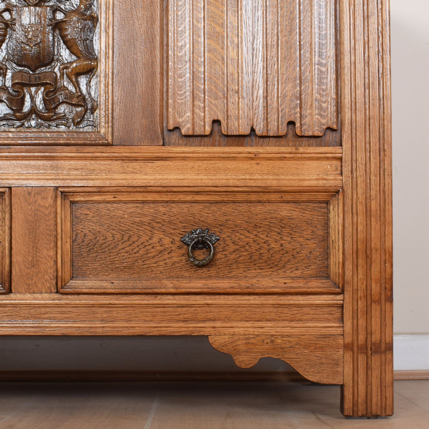 Light Oak Mule Chest