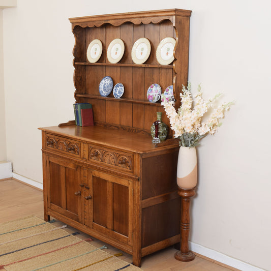 Vintage Oak Welsh Dresser