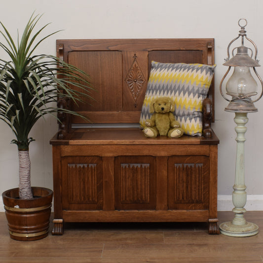 Restored Monks Bench