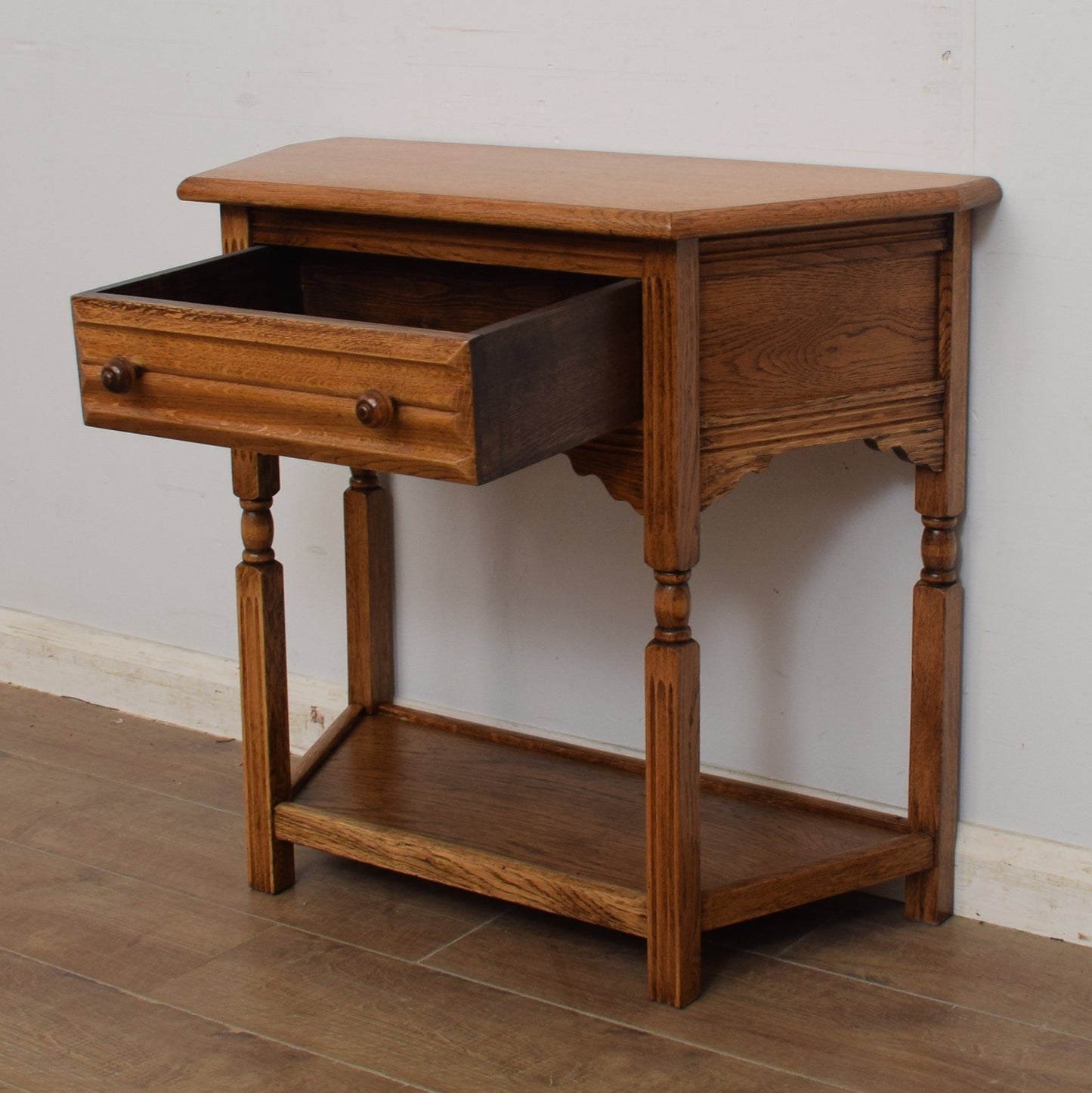 Oak Console Table