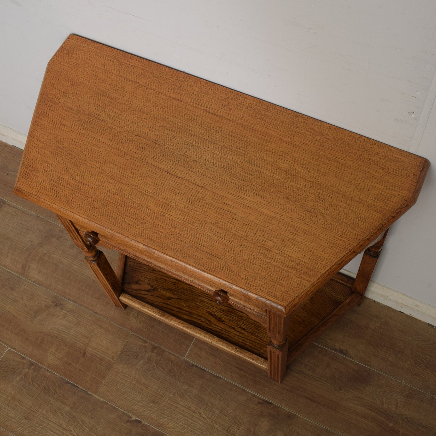 Oak Console Table