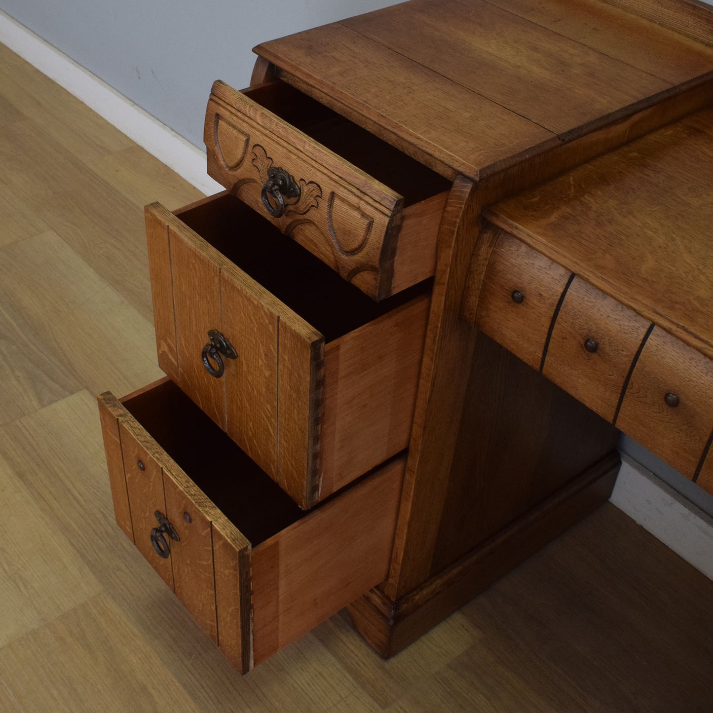 Restored Oak Desk