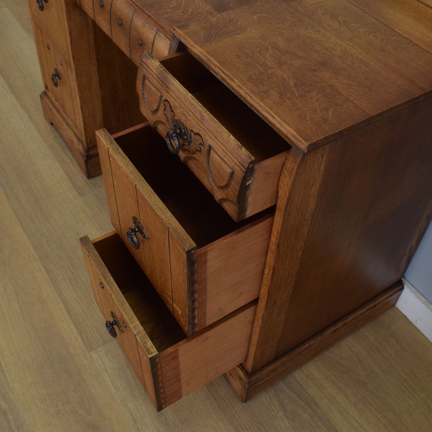Restored Oak Desk