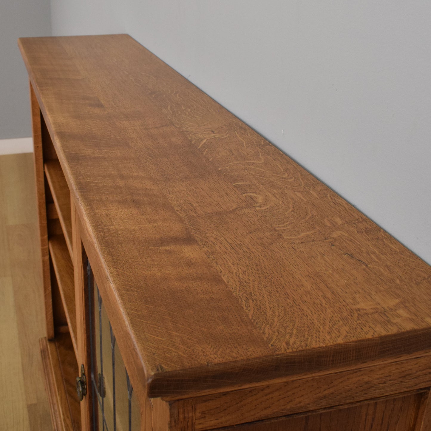 'Old Charm' Glazed Bookcase