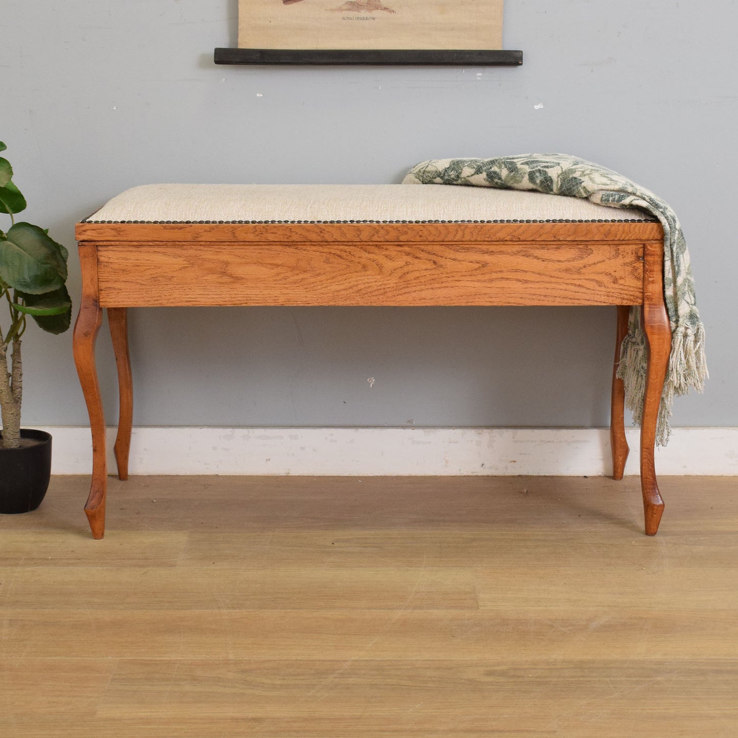 Restored Piano Stool