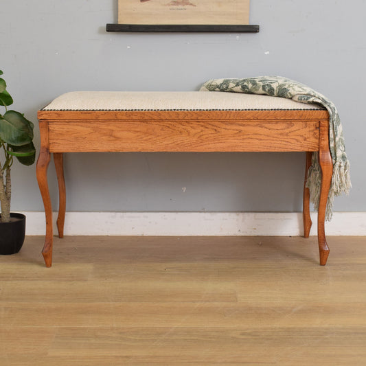Restored Piano Stool