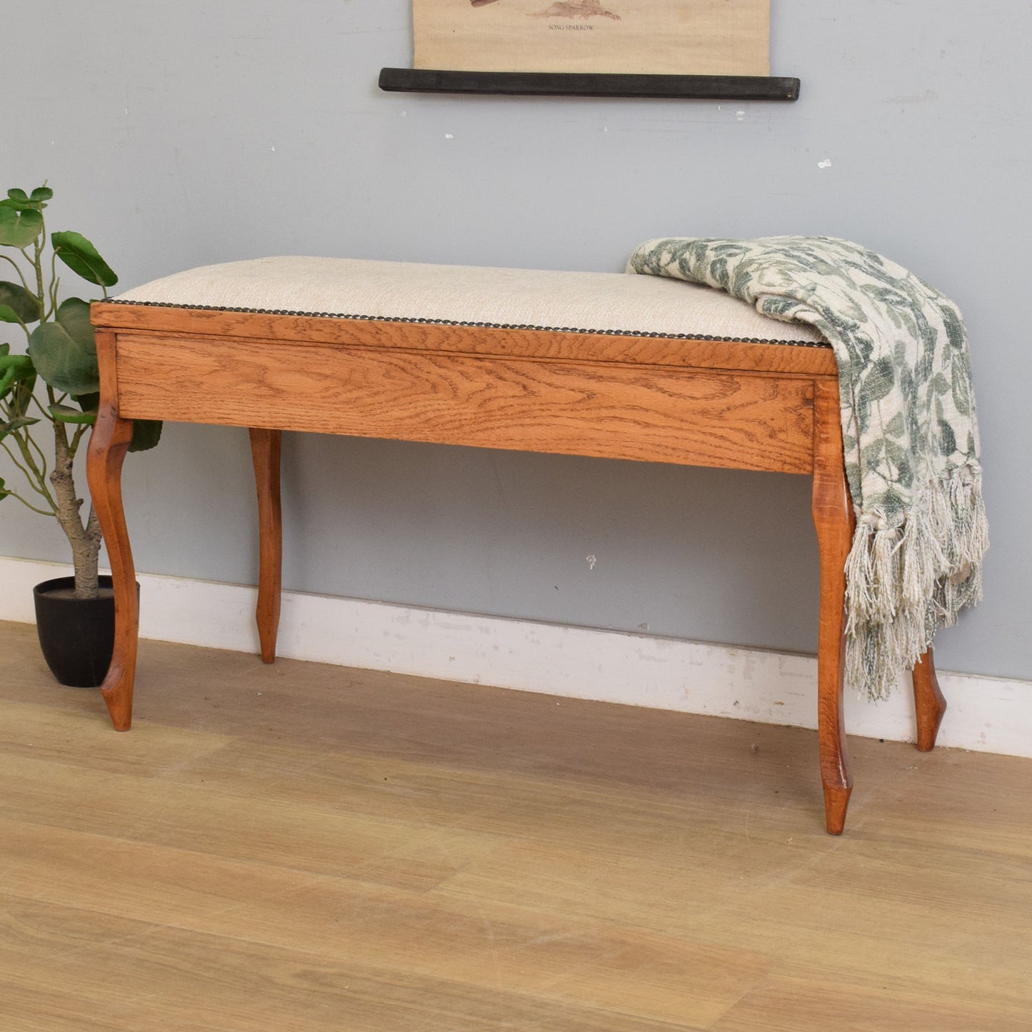 Restored Piano Stool