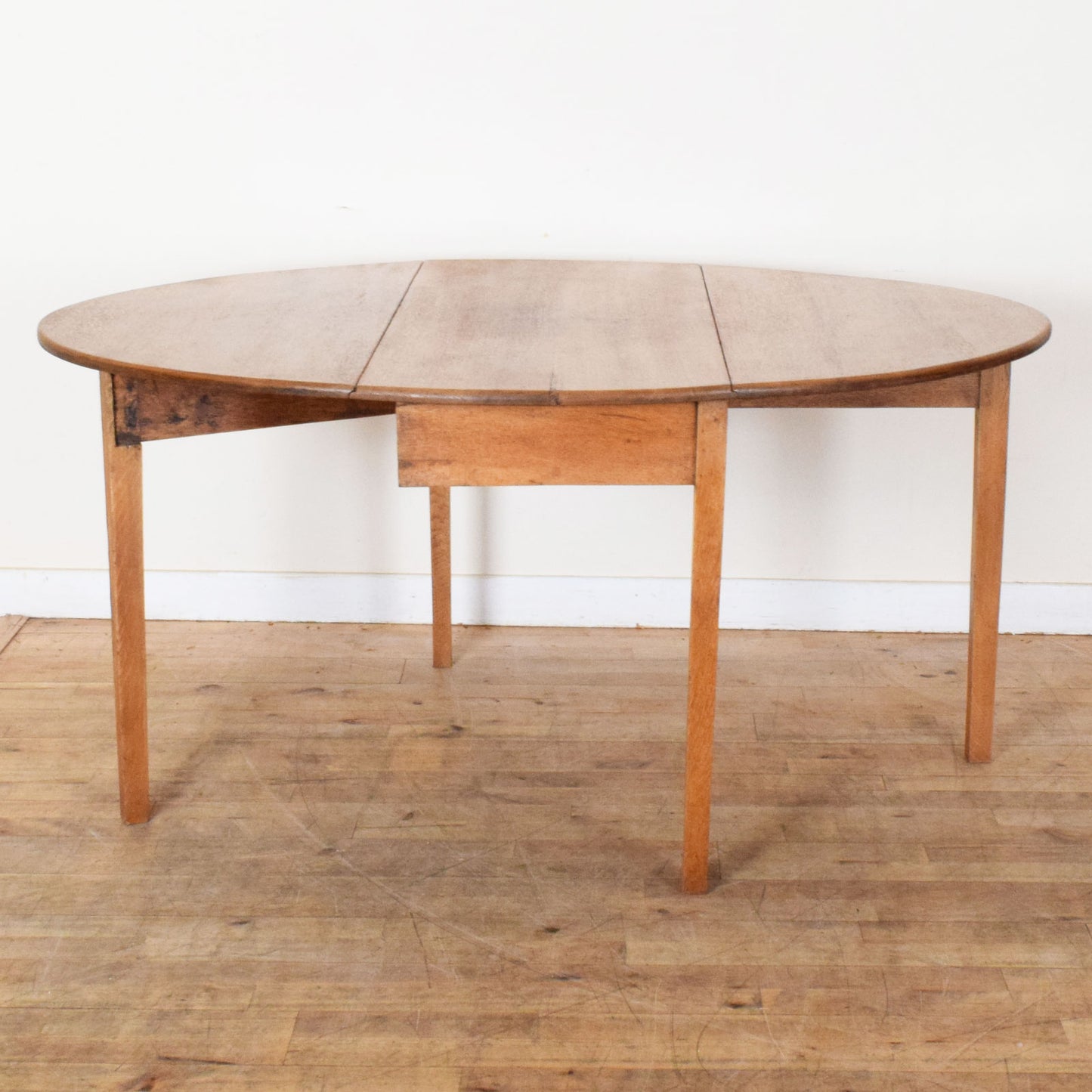 Drop-Leaf Table and Four Chairs