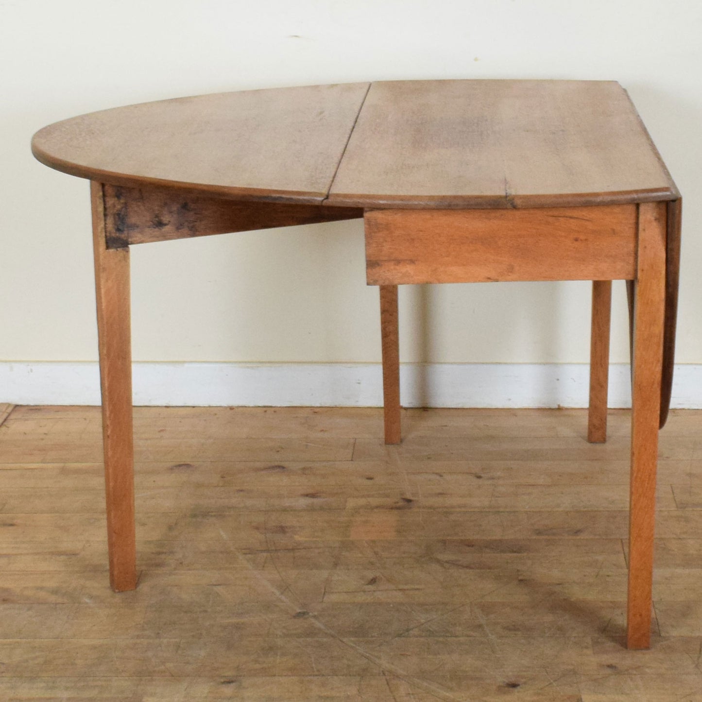 Drop-Leaf Table and Four Chairs