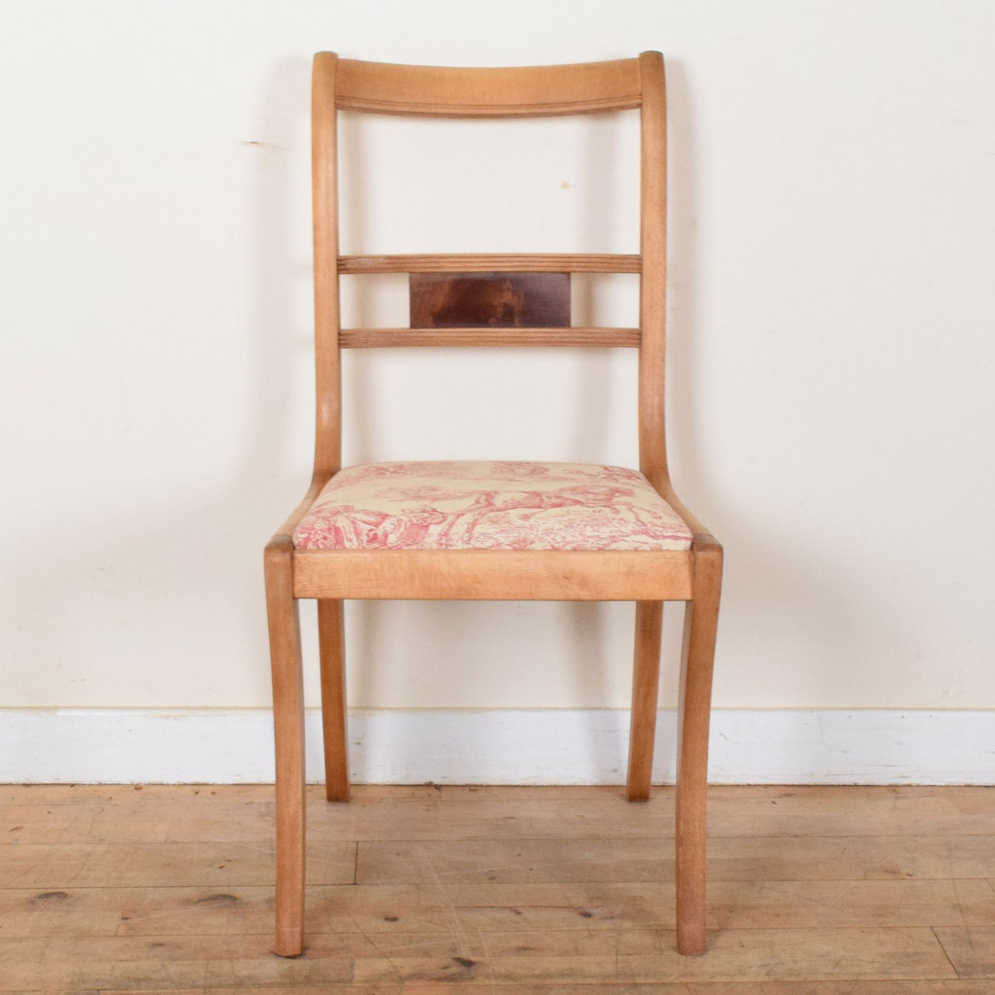 Drop-Leaf Table and Four Chairs