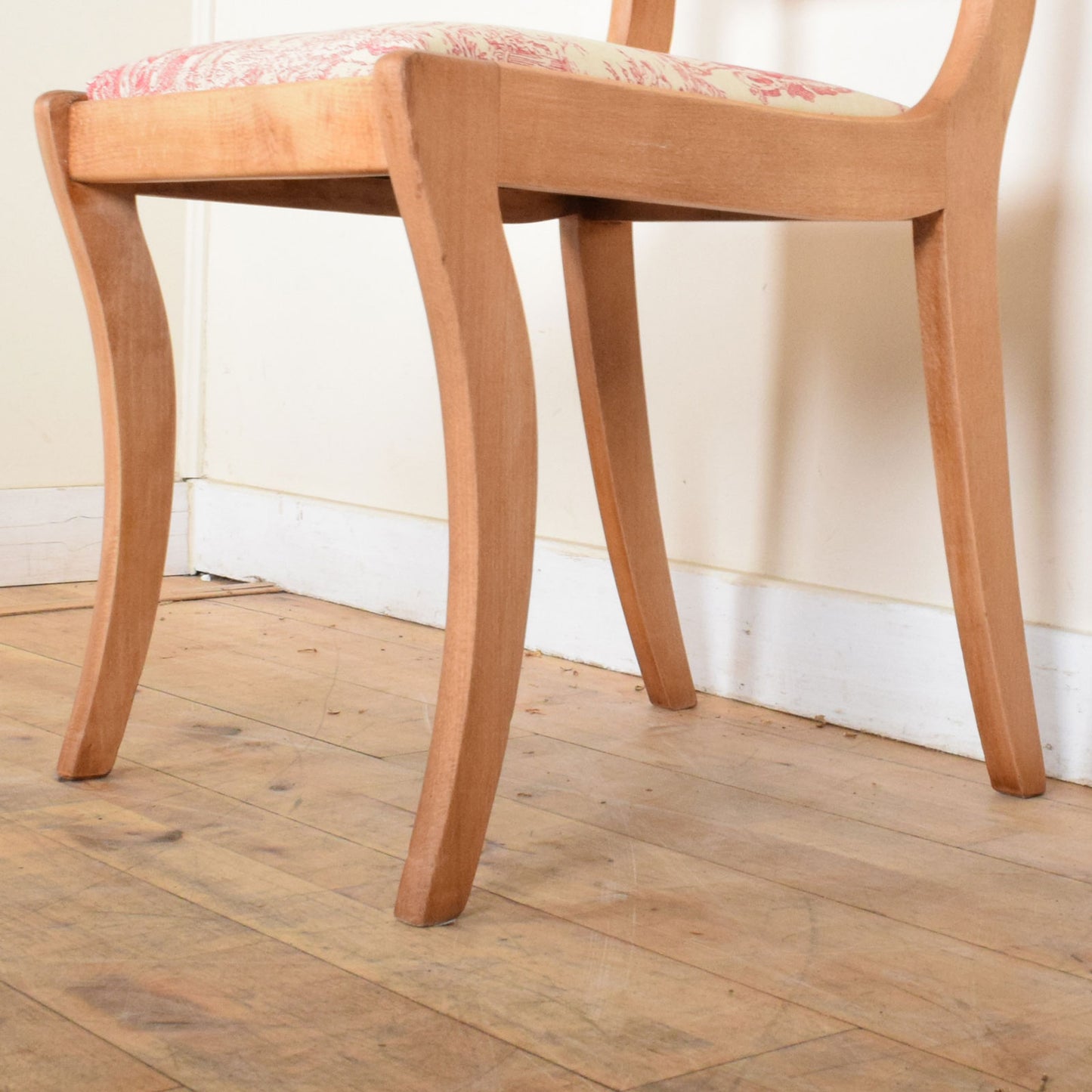 Drop-Leaf Table and Four Chairs