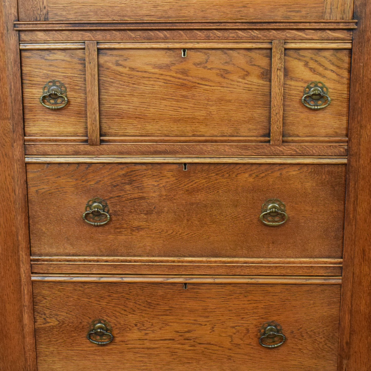 Restored Oak Wardrobe