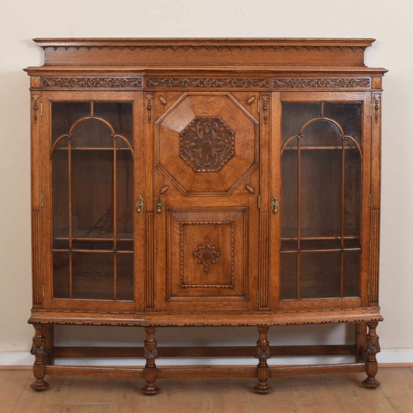 Large Carved Display Unit