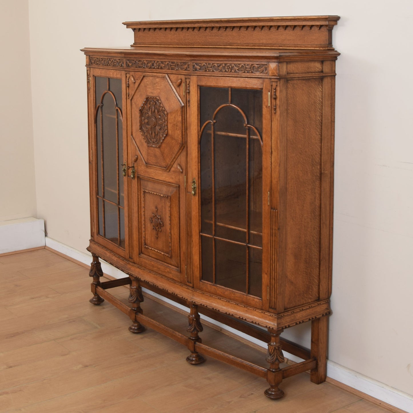 Large Carved Display Unit