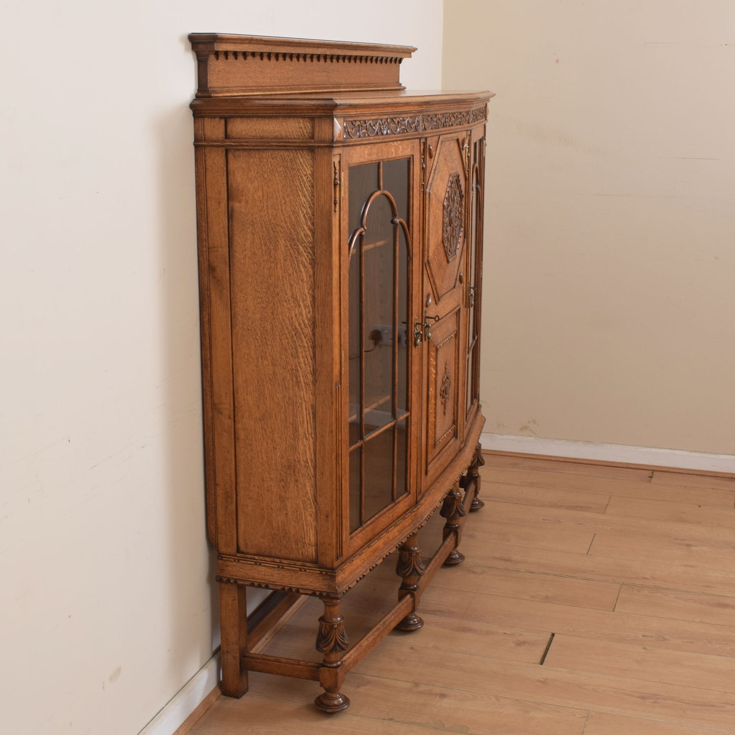 Large Carved Display Unit