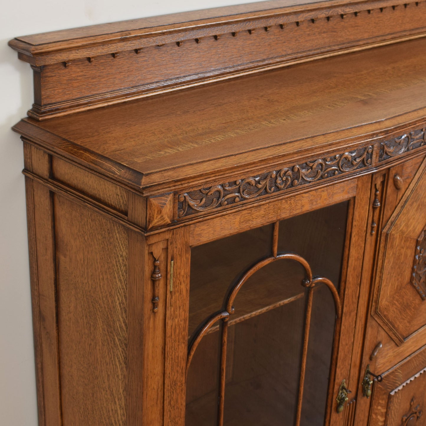 Large Carved Display Unit