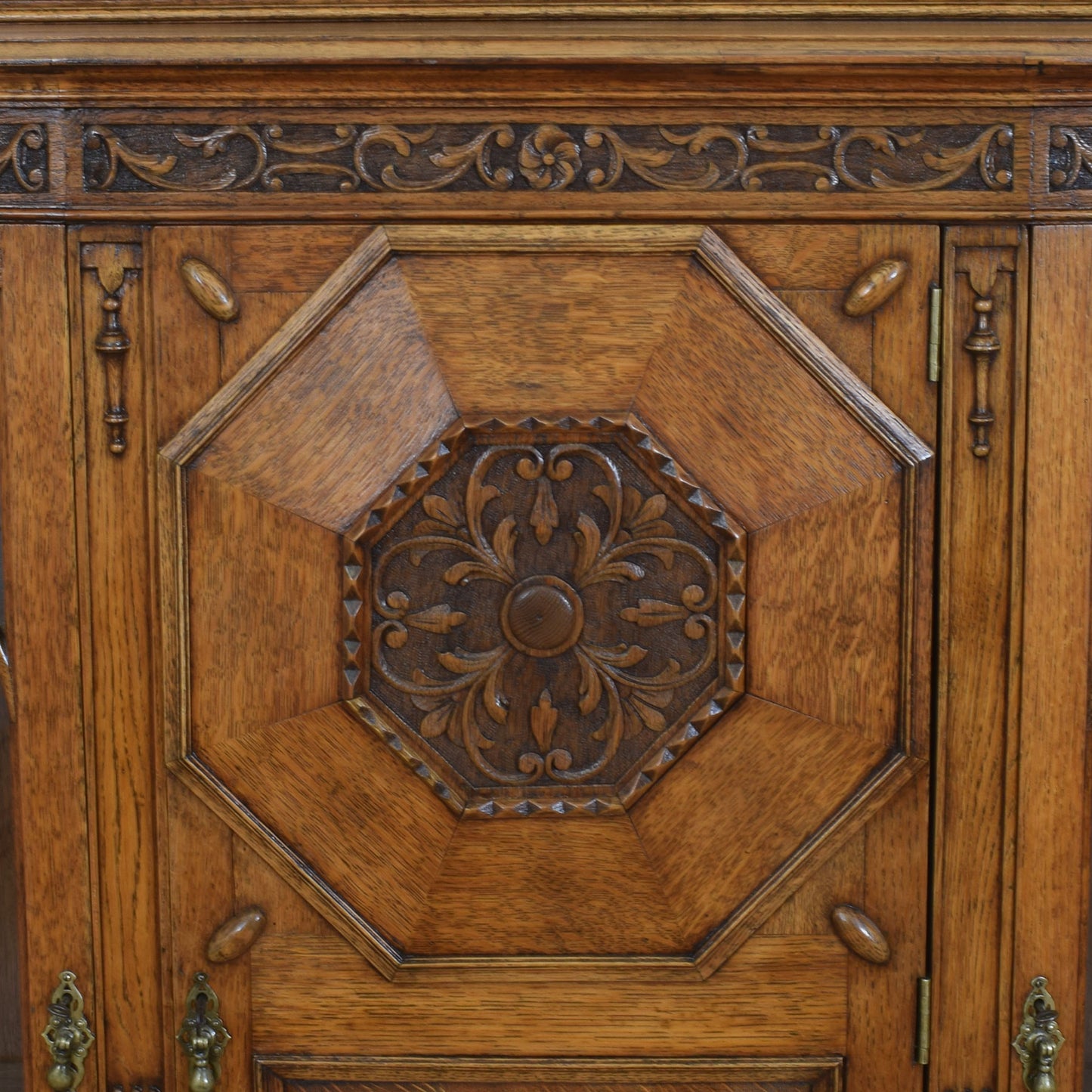 Large Carved Display Unit