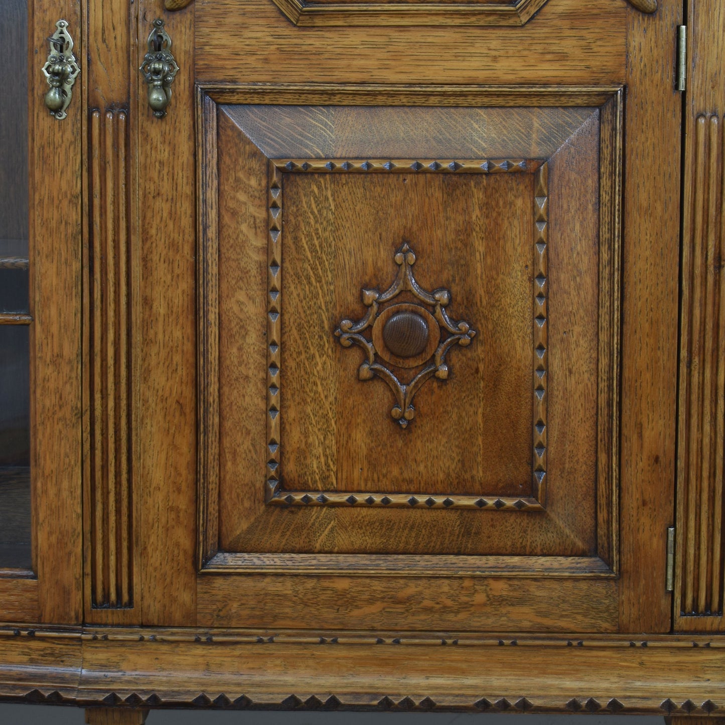 Large Carved Display Unit