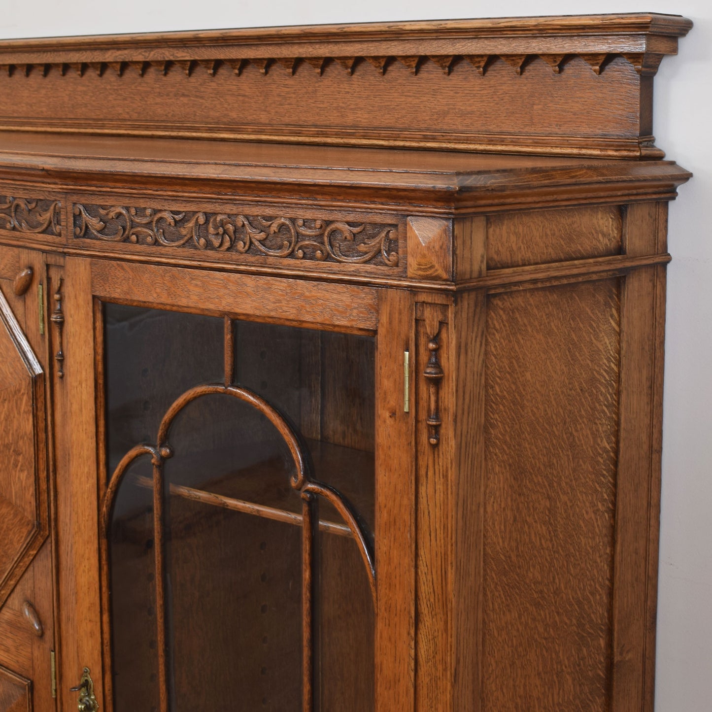 Large Carved Display Unit
