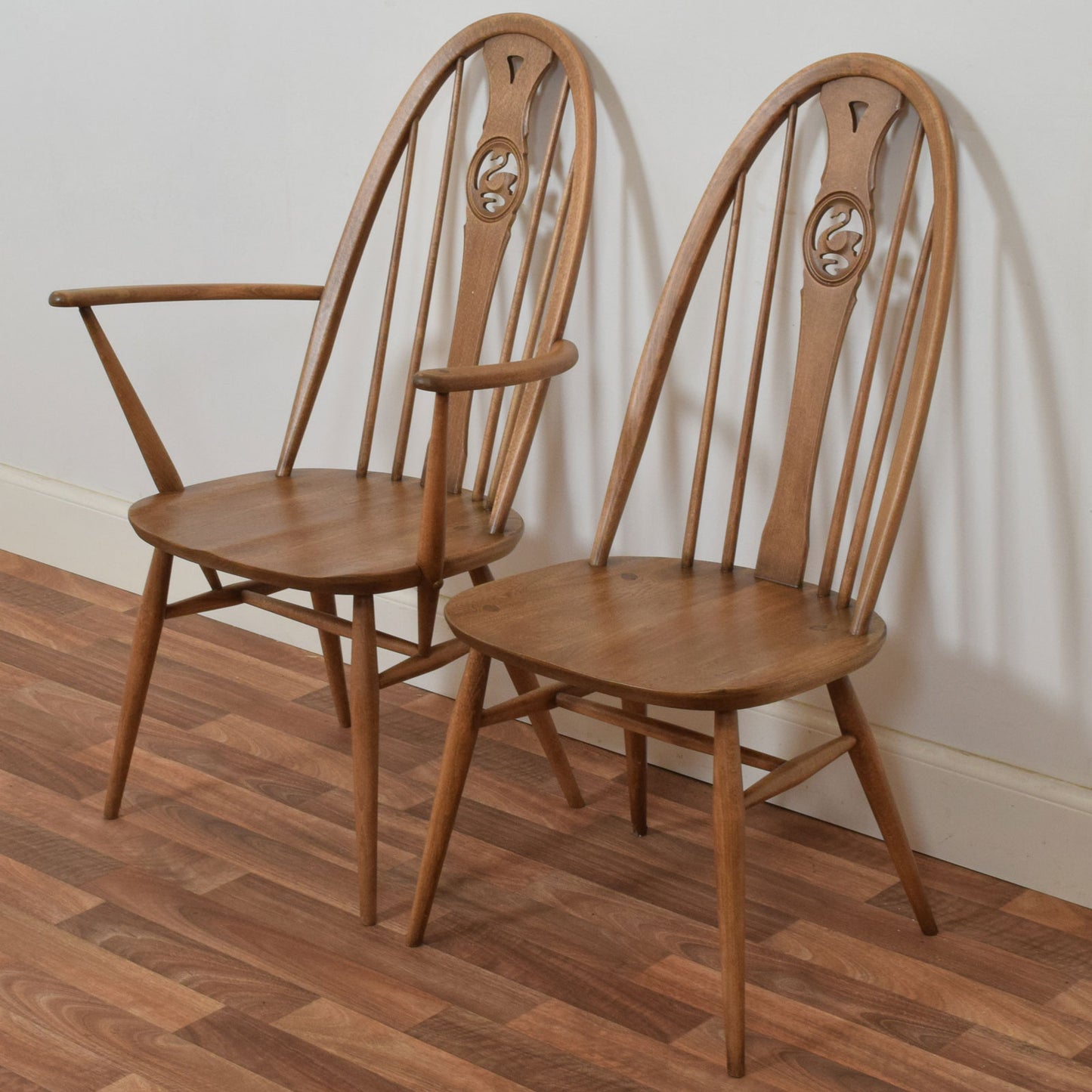 Ercol Table and Four Chairs