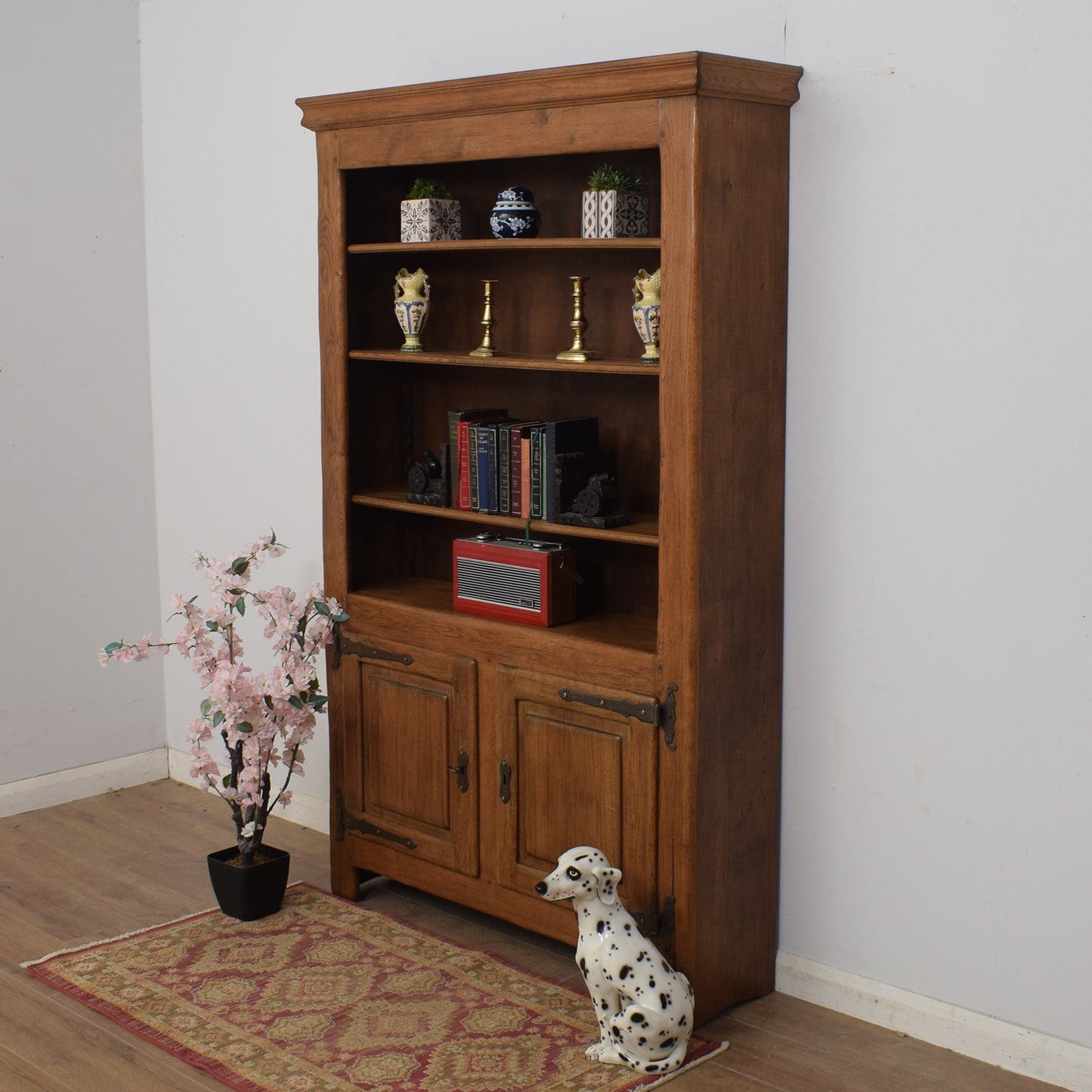 Restored Oak Bookcase