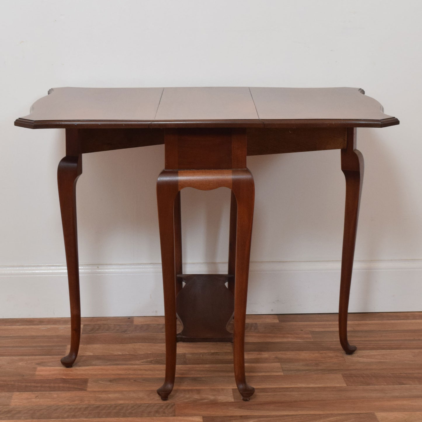 Gate-Leg Mahogany Side Table