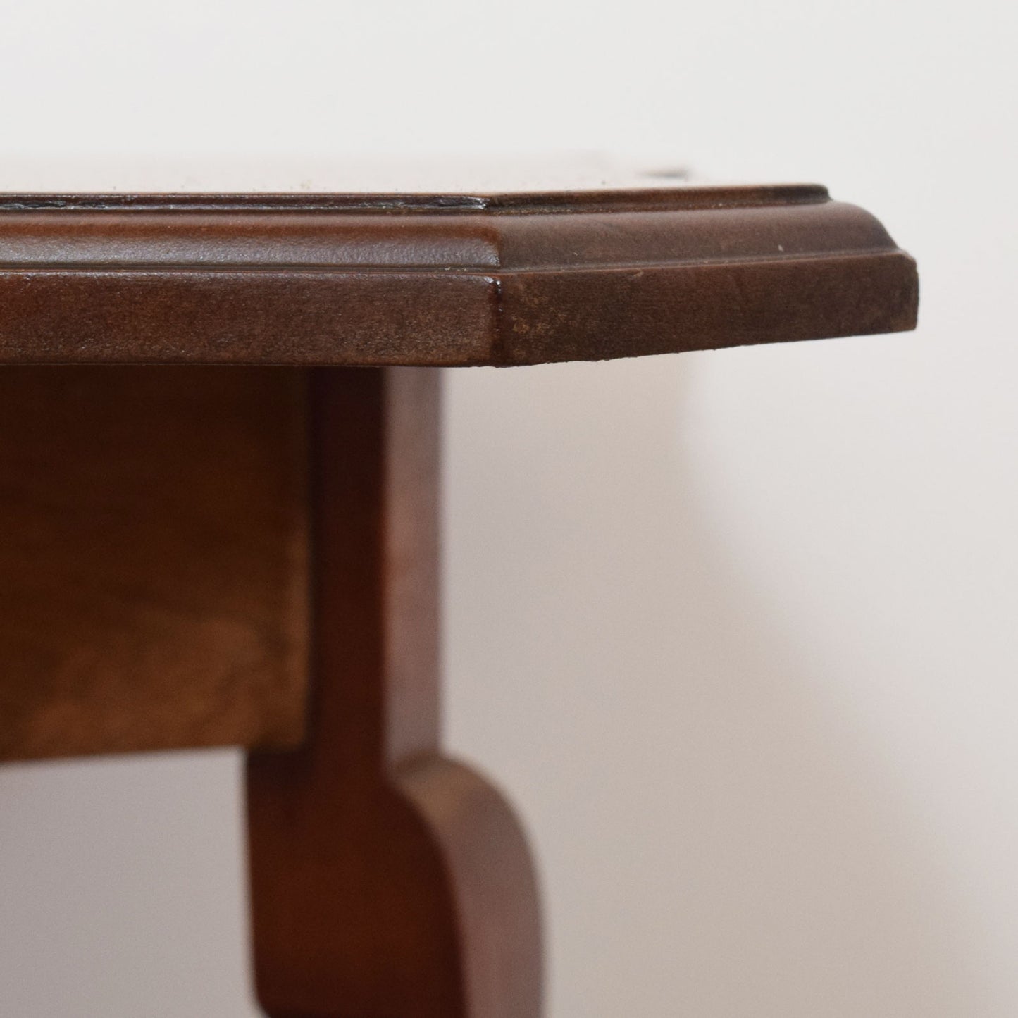 Gate-Leg Mahogany Side Table