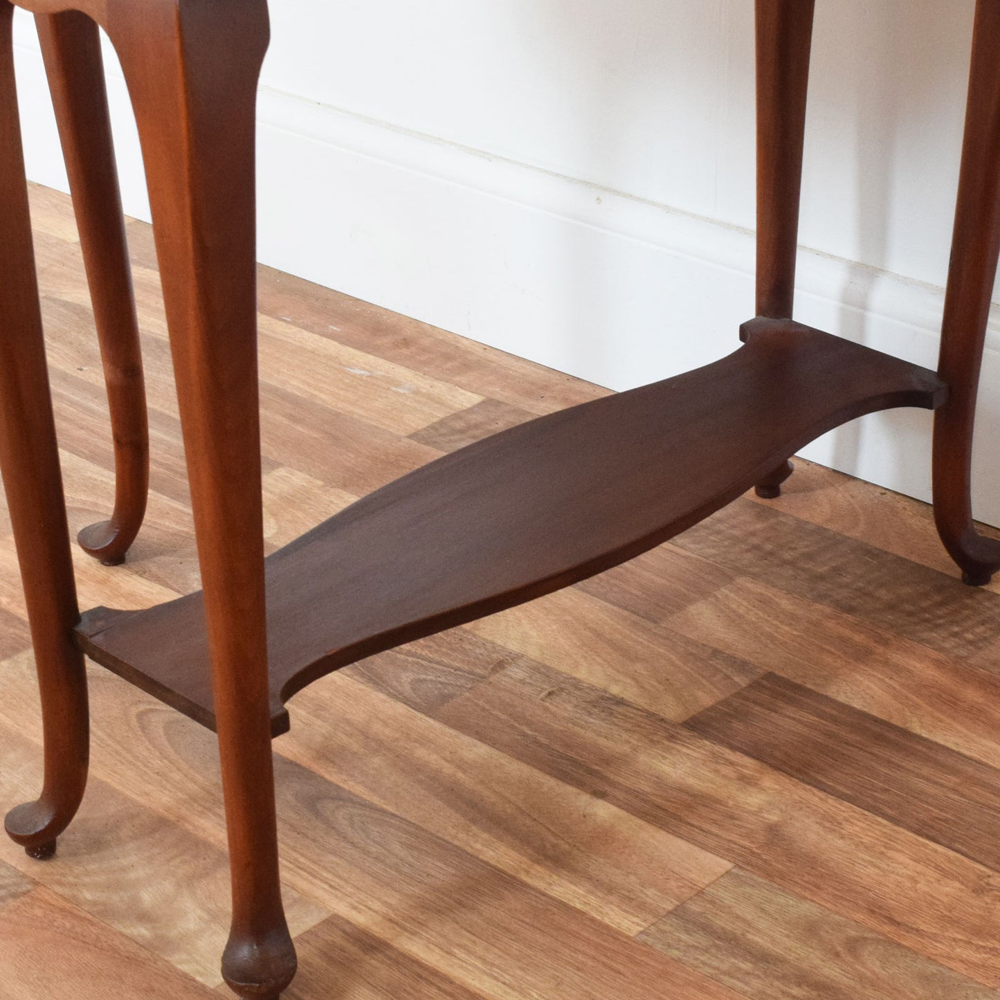 Gate-Leg Mahogany Side Table