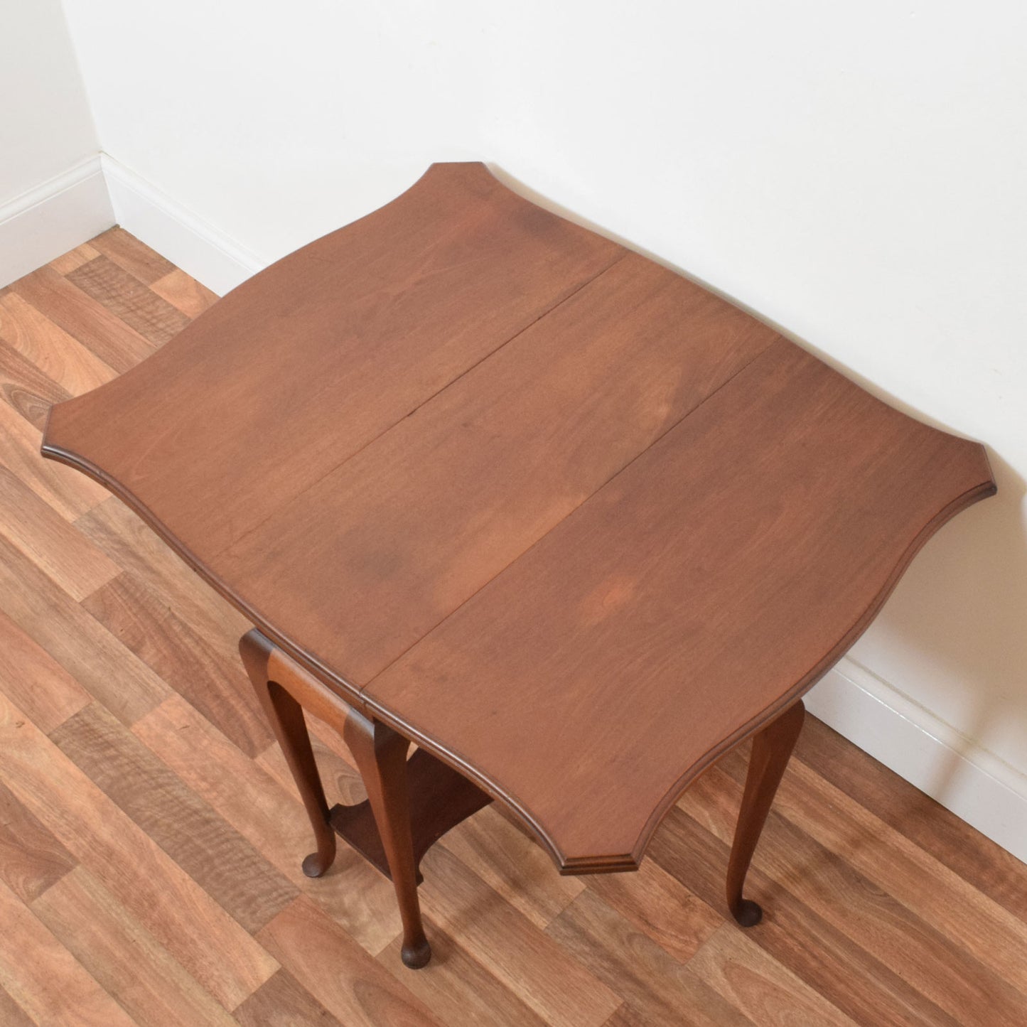 Gate-Leg Mahogany Side Table