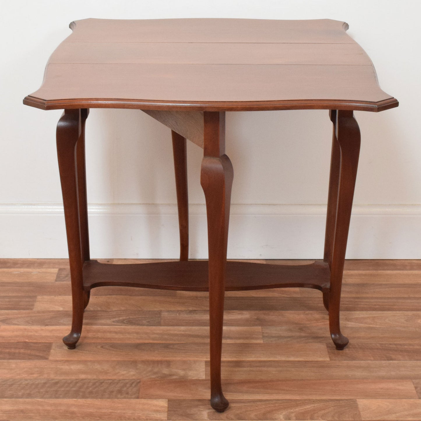 Gate-Leg Mahogany Side Table