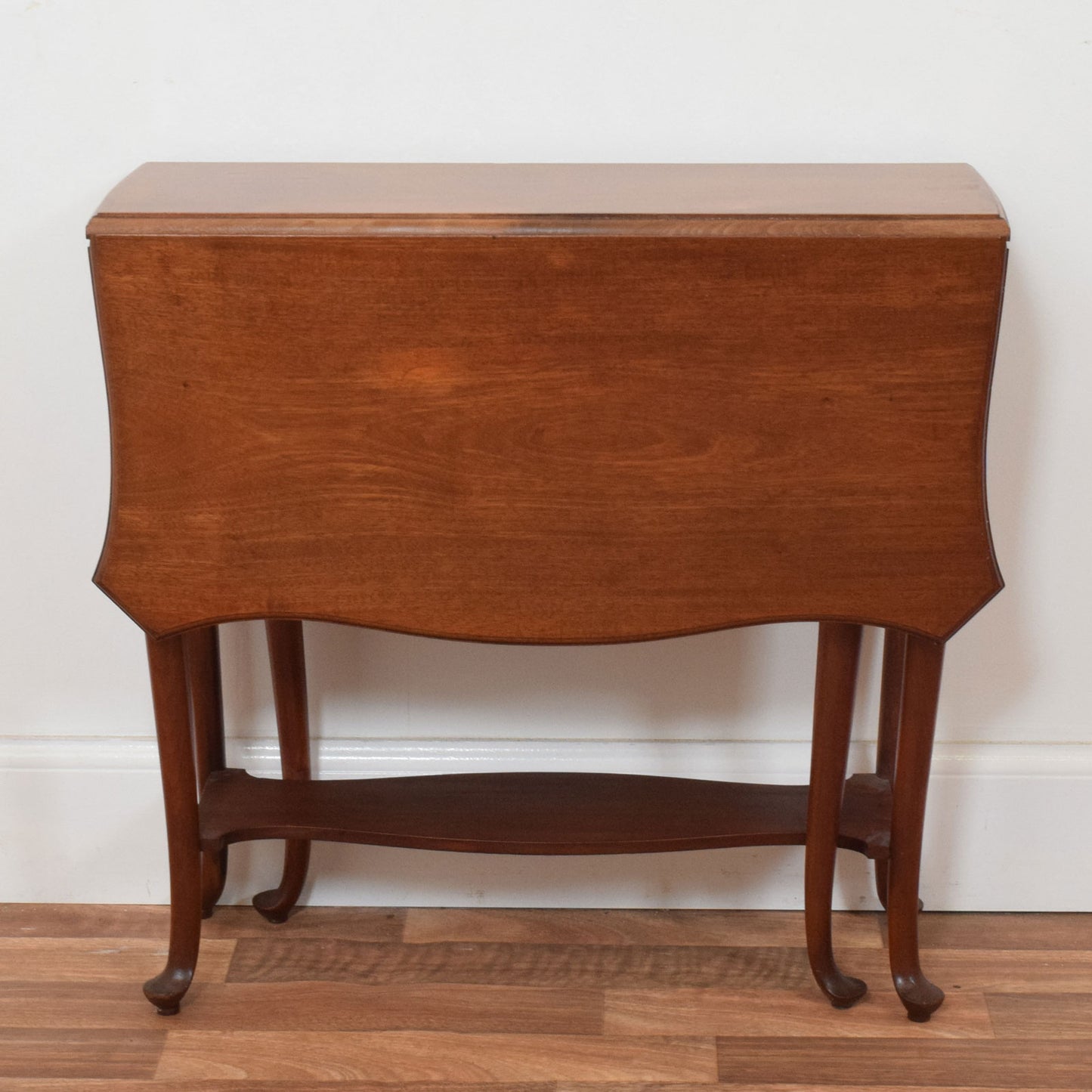 Gate-Leg Mahogany Side Table