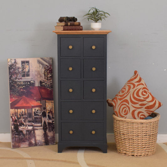 Tall Painted Chest