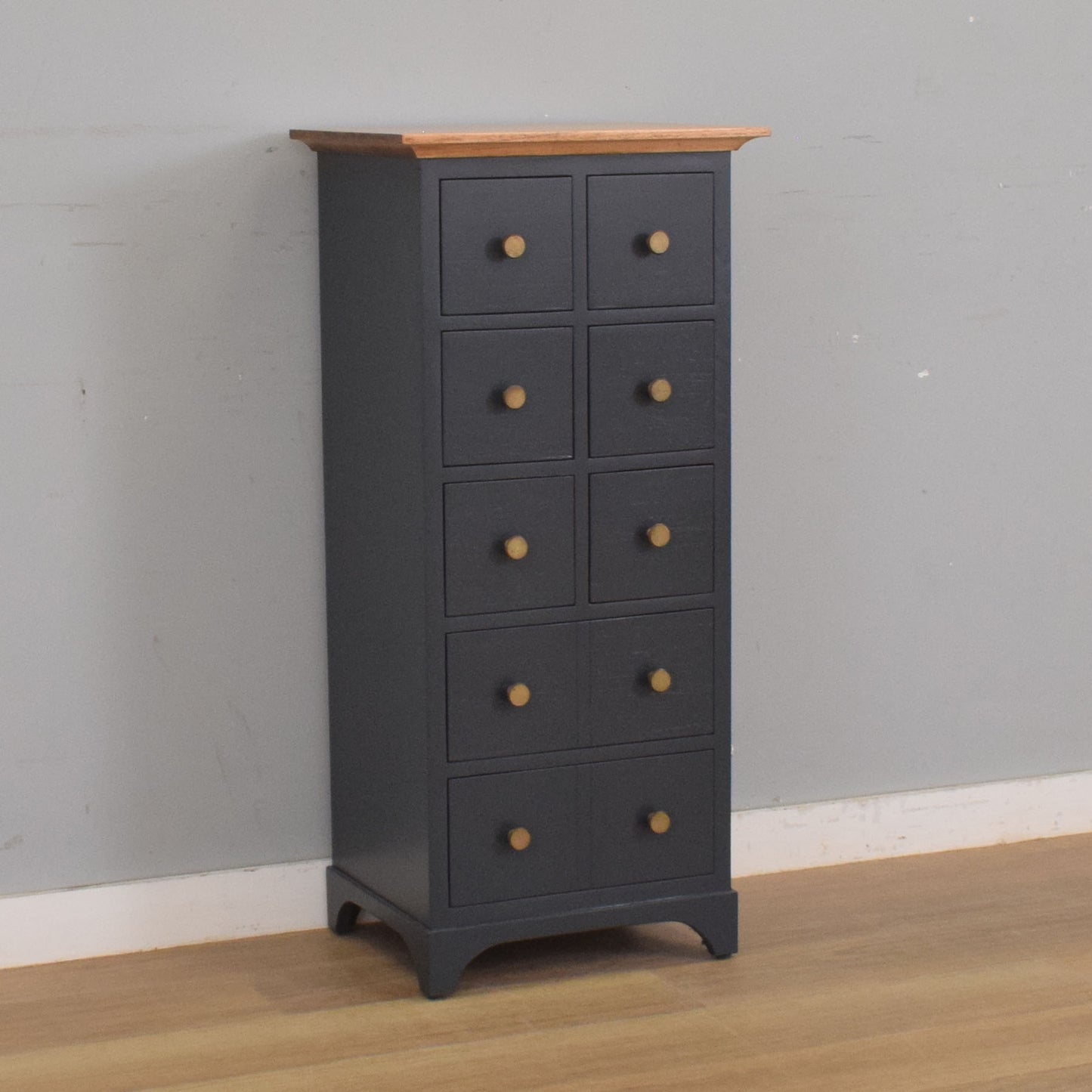 Tall Painted Chest