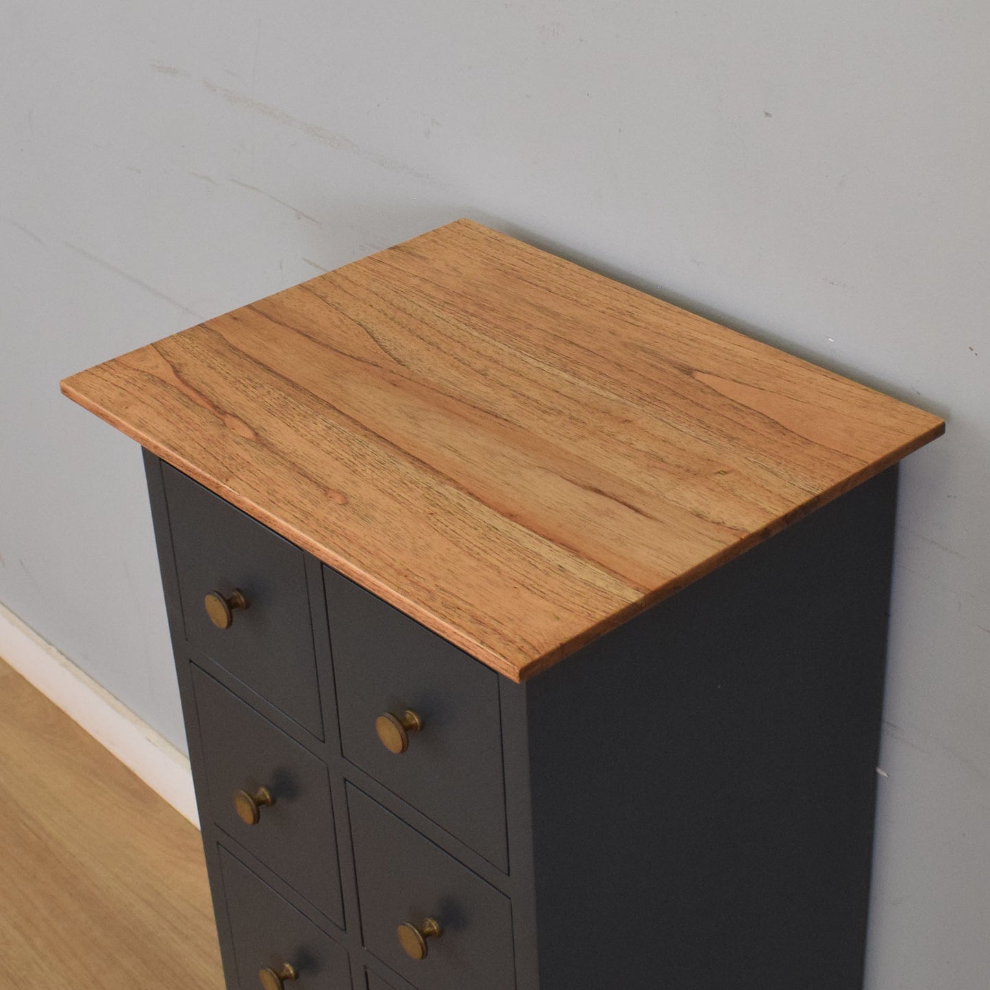 Tall Painted Chest