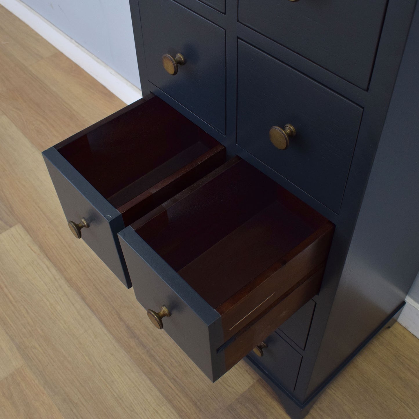 Tall Painted Chest