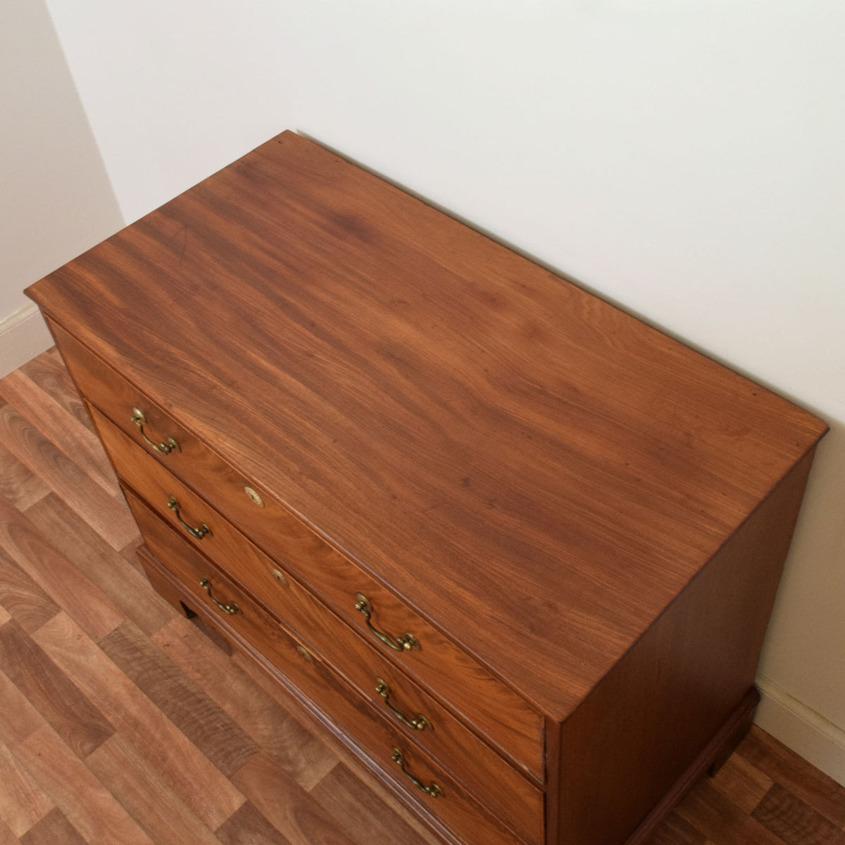 Mahogany Veneer Chest of Drawers