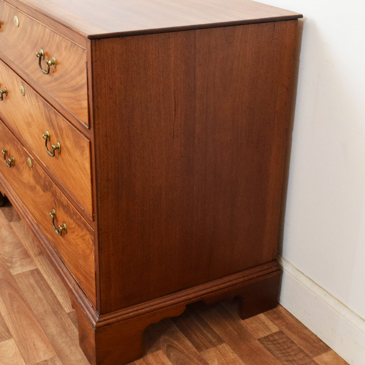 Mahogany Veneer Chest of Drawers