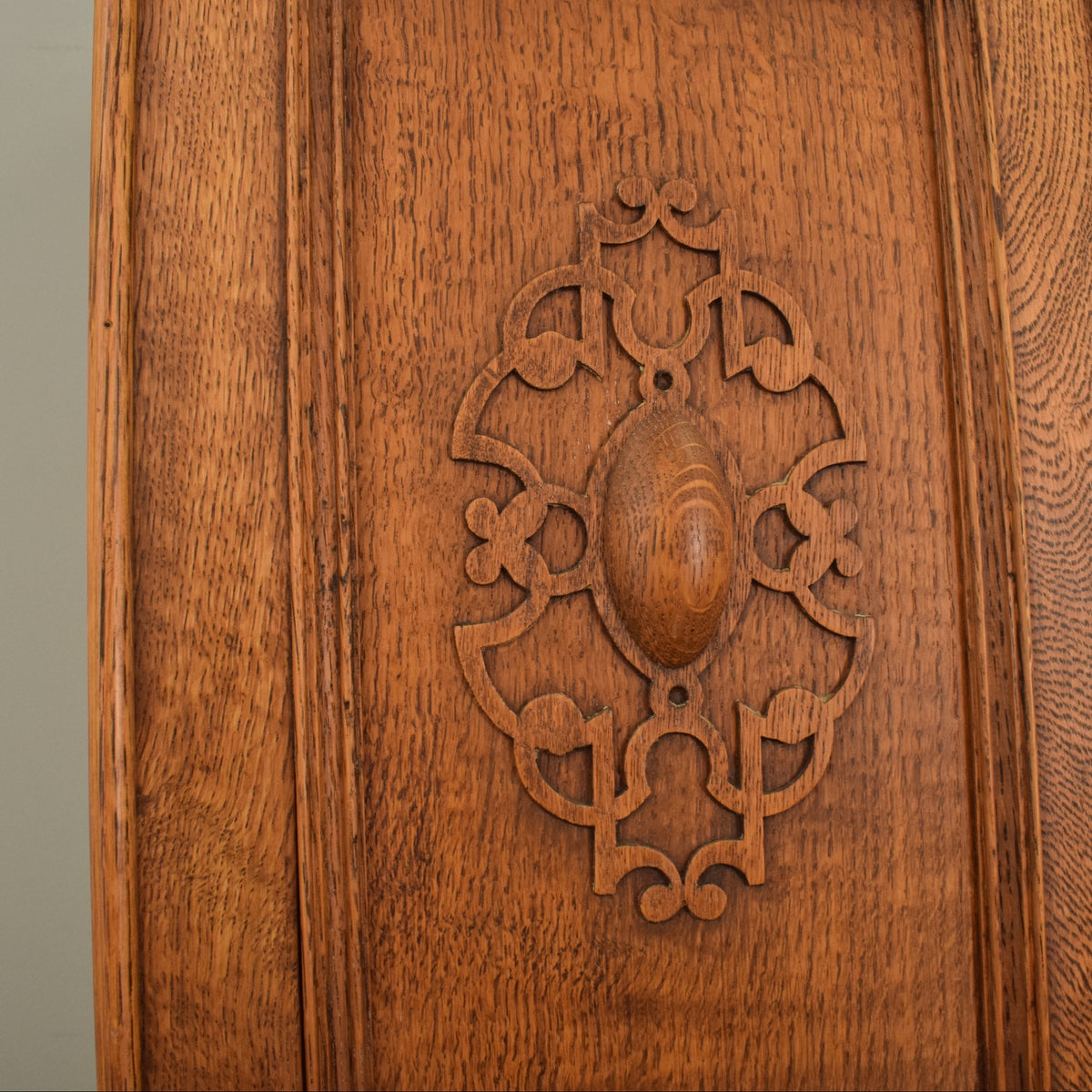 Oak Mirrored Hallrobe